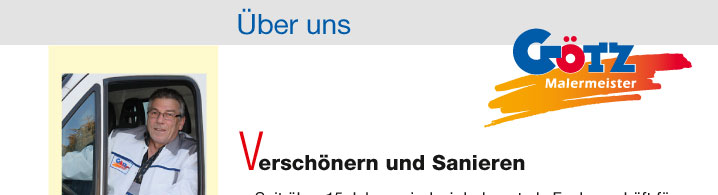 Malermeister Dieter Götz